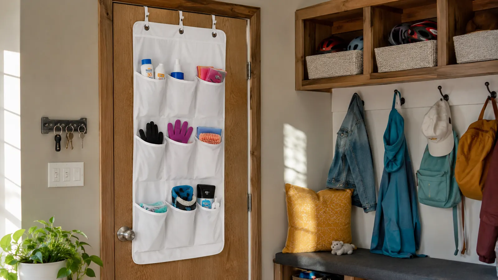 10 Spots in Your Home Where an Over-Door Organizer Fixes a Clutter Hotspot