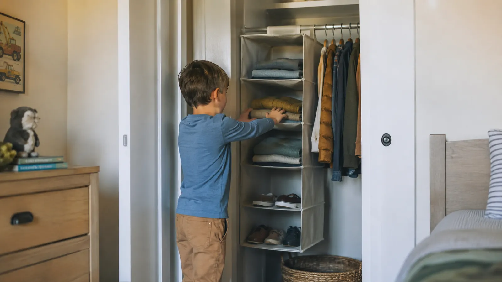 10 Ways a Hanging Closet Shelf Fixes a Messy Closet Without Drilling a Single Hole